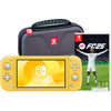 Nintendo Switch Lite Yellow + EA Sports FC 25 + Bigben Travel Case