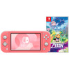 Nintendo Switch Lite Coral + Zelda: Echoes of Wisdom