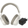 Sennheiser Accentum Plus Wit + BlueBuilt Quick Charge Oplader met Usb A Poort 18W Zwart