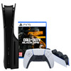 PlayStation 5 Slim Disc Edition + Call of Duty: Black Ops 6 + Covers Black + Charging Dock