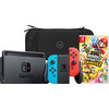 Nintendo Switch Rood/Blauw + Mario Party Jamboree + BlueBuilt Beschermhoes