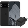 Google Pixel 8 Pro 128GB Zwart 5G + BlueBuilt Oplader met Usb C Poort 30W Zwart