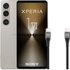 Sony Xperia 1 VI 256GB Zilver 5G + BlueBuilt Usb C Kabel 1,5m Nylon Zwart