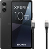 Sony Xperia 10 VI 128GB Zwart 5G + BlueBuilt Usb C Kabel 1,5m Nylon Zwart