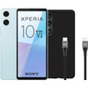 Sony Xperia 10 VI 128GB Blauw 5G + Accessoirepakket