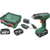 Bosch EasyDrill 18V-40 2,5 Ah Accu (2x) SystemBox S Starterspakket