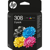 HP 308 Cartridges Combo Pack