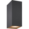 WiZ Up and Down Wall Lamp - White and Colored Light - Black