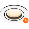 Philips Hue Milliskin Recessed Spot Light White Ambiance - Round - White - 12-pack