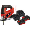 Einhell TC-JS 18 Li Solo 4,0 Ah Accu (2x) Starterspakket