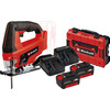 Einhell TC-JS 18 Li Solo 4,0 Ah Accu (2x) E-Case S-F Starterspakket