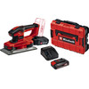 Einhell TE-OS 18/230 Li Solo 2,5 Ah Accu E-Case S-F Starterspakket