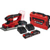 Einhell TE-OS 18/230 Li Solo 2,5 Ah Accu (2x) E-Case S-F Starterspakket