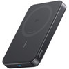 Anker MagGo Slim Draadloze Powerbank met MagSafe en Qi2 10.000 mAh met Snelladen Zwart