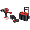 Einhell TP-CD 18/80 Li BL Solo 2,5 Ah Accu E-Case L Starterspakket