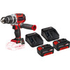 Einhell TP-CD 18/60 Li-i BL Solo 4,0 Ah Accu (2x) Starterspakket