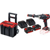 Einhell TP-CD 18/120 Li-i BL Solo 4,0 Ah Accu (2x) E-Case L Starterspakket