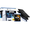 PS5 Slim Disc Edition + Fortnite Voucher + Black Ops 6 + Covers Zwart + Oplaadstation