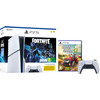 PS5 Slim Disc Edition + Fortnite Voucher + Farming Simulator 25 + Extra Controller Wit