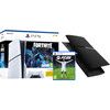 PlayStation 5 Slim Disc Edition + Fortnite Voucher + FC 25 + Covers Zwart