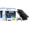 PlayStation 5 Slim Disc Edition + Fortnite Voucher + Covers Zwart + Extra Controller Wit