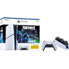 PlayStation 5 Slim Disc Edition + Fortnite Voucher + Extra Controller white + Charging Dock