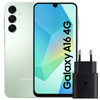 Samsung Galaxy A16 128GB Groen 4G + Samsung Oplader 25W Zwart