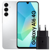 Samsung Galaxy A16 128GB Wit 4G + Samsung Oplader 25W Zwart