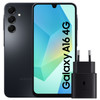 Samsung Galaxy A16 128GB Zwart 4G + Samsung Oplader 25W Zwart