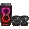 JBL Partybox 320 + 2x JBL Partylight Beam