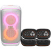 JBL Partybox 320 Wit + 2x JBL Partylight Beam