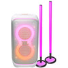 JBL Partybox 320 Wit + 2x JBL Partylight Stick