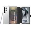 Samsung Galaxy S25 Ultra 512GB White 5G + BlueBuilt Book Case Black