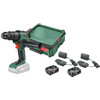 Bosch AdvancedImpact 18V-80 2,5 Ah Accu (2x) SystemBox S Starterspakket
