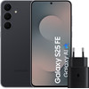 Samsung Galaxy S25 FE 128GB Zwart 5G + Samsung Oplader 25 Watt Zwart