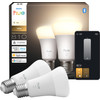 Philips Hue A60 White E27 810lm 2-pack