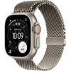 Apple Watch Ultra 3 Cellular 49mm Natural Milanese Band L