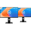 BlueBuilt 24 inch Full HD Monitor Duo Pack