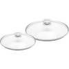 Demeyere Glazen Dekselset 24 + 28 cm