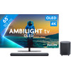 Philips Ambilight 65'' OLED810 4K (2025) + JBL Bar 500 M2 Zwart