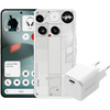 Nothing Phone (3) 512GB Wit 5G + BlueBuilt Oplader met Usb C Poort 45W Wit