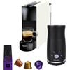 Krups Nespresso Essenza Mini XN1101 White + Pierre Milk Frother
