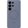 Samsung Galaxy S26 Ultra Siliconen Back Cover met Magneet Paars