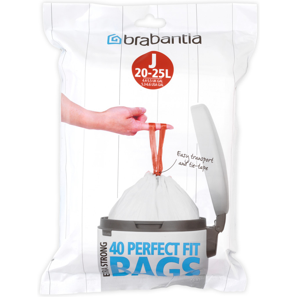 Brabantia Perfectfit Code J - 20-25 Liter (40 stuks)