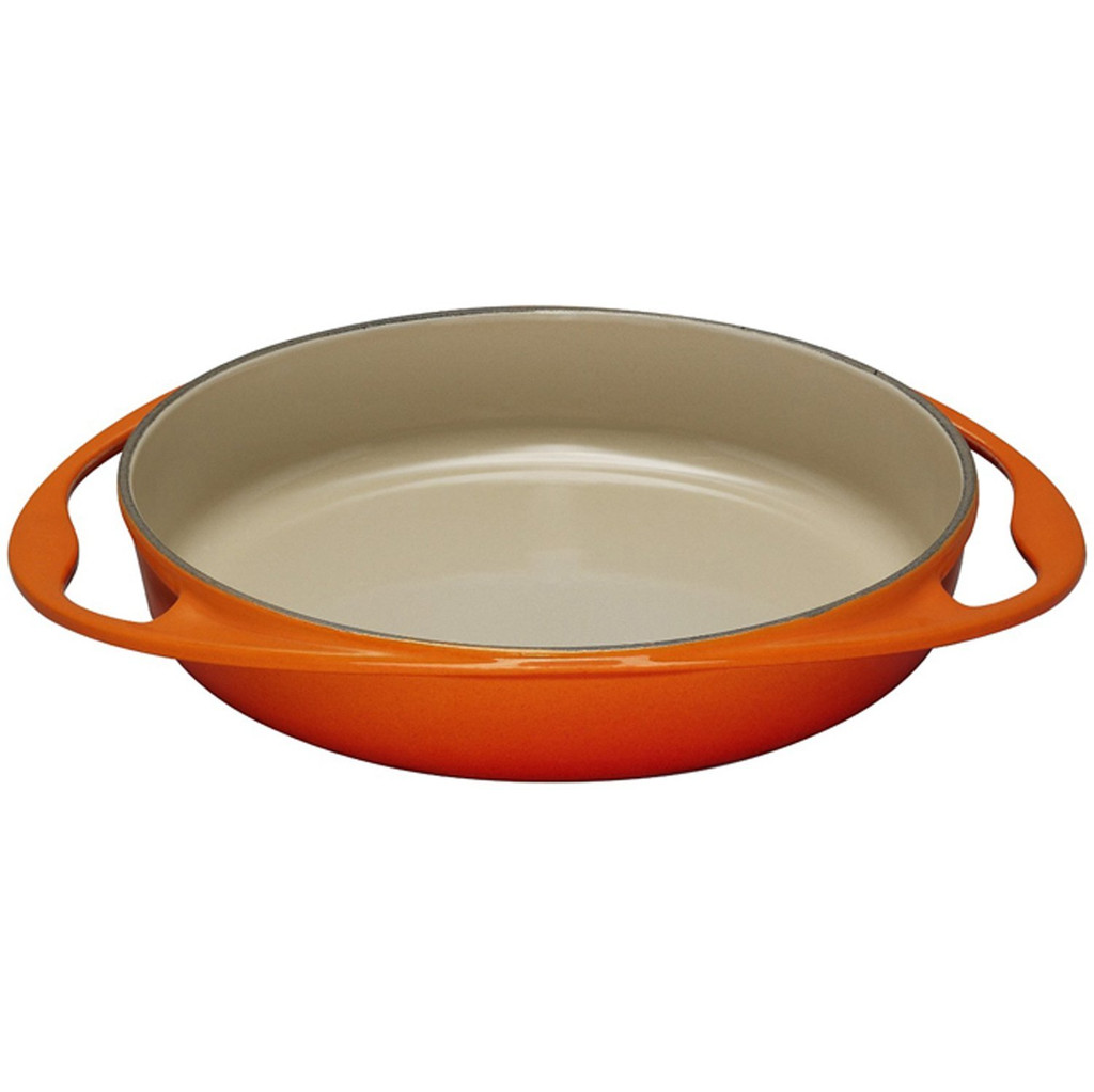 Le Creuset Gietijzeren Tarte Tatin Schaal 28 cm Oranje-rood