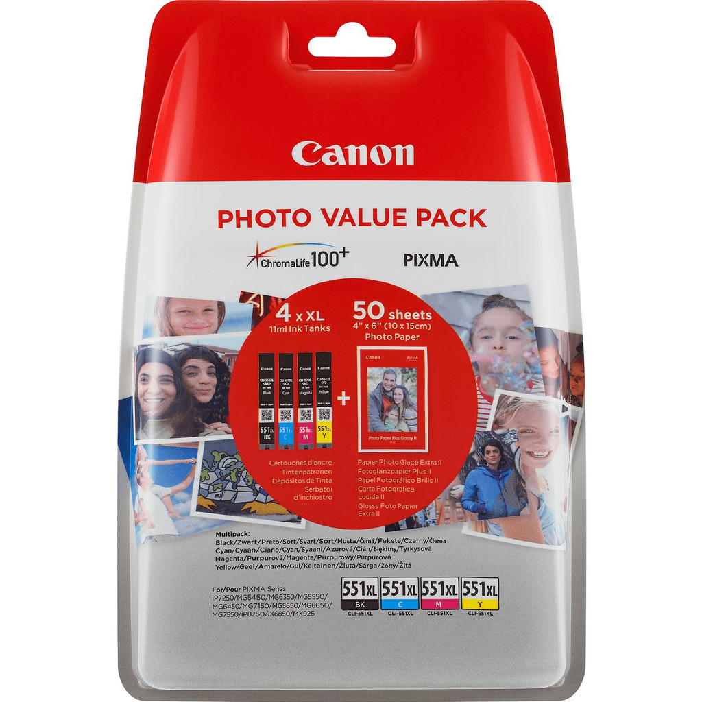 Canon Cli 551Xl Multipack 6443B006 canon kopen in de aanbieding