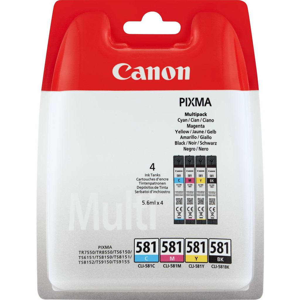 Canon Cli 581 Multipack 2103C004 canon kopen in de aanbieding