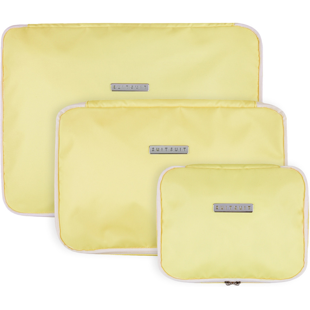 SUITSUIT Fabulous Fifties Mango Cream Packing Cube Set (S/M/L) online kopen