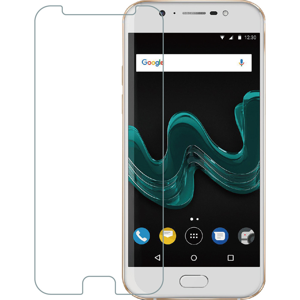 Azuri Wiko Wim Screenprotector Gehard Glas azuri kopen in de aanbieding