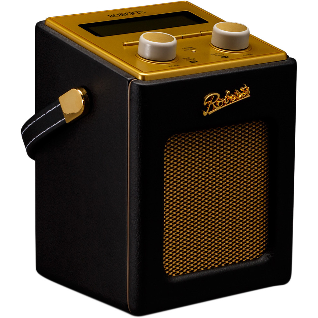 Roberts Radio Revival Mini Zwart roberts radio kopen in de aanbieding